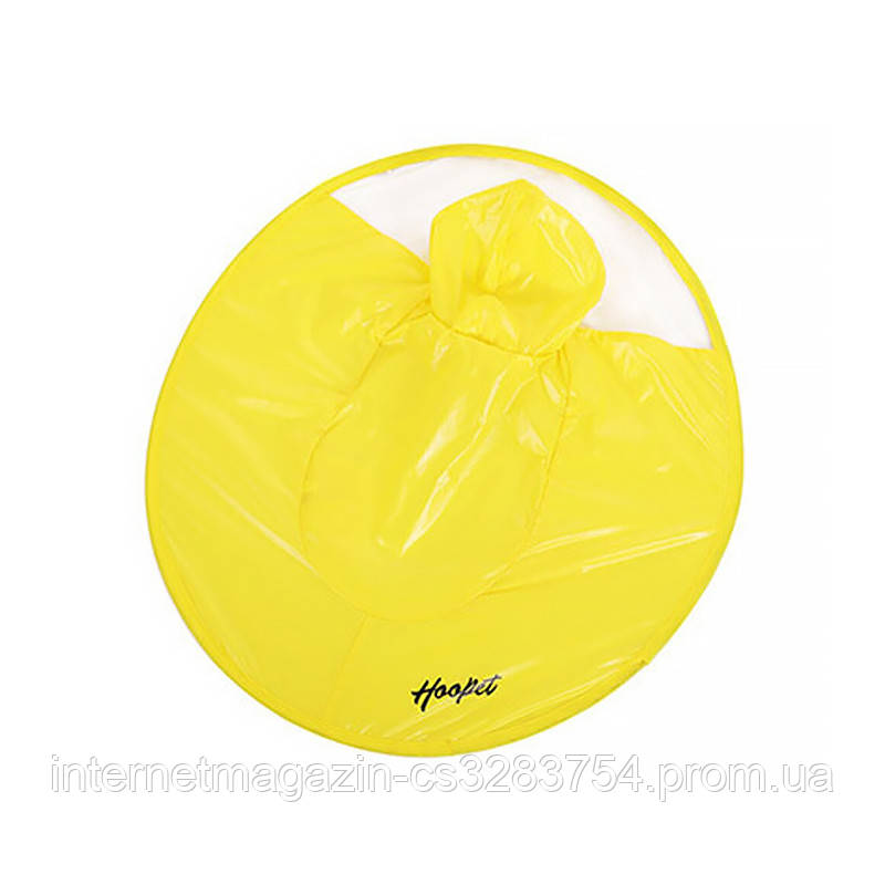 Куртка-дождевик для собак Hoopet HY-1555 S Yellow (5295-18398)