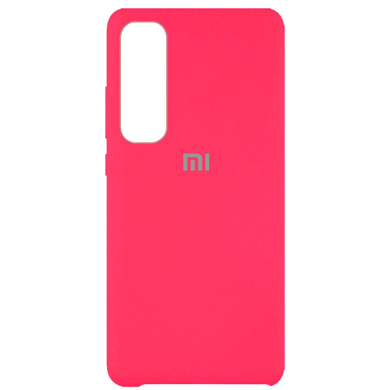 

Чехол Silicone Cover (AAA) для Xiaomi Mi Note 10 Lite, Розовый / shiny pink