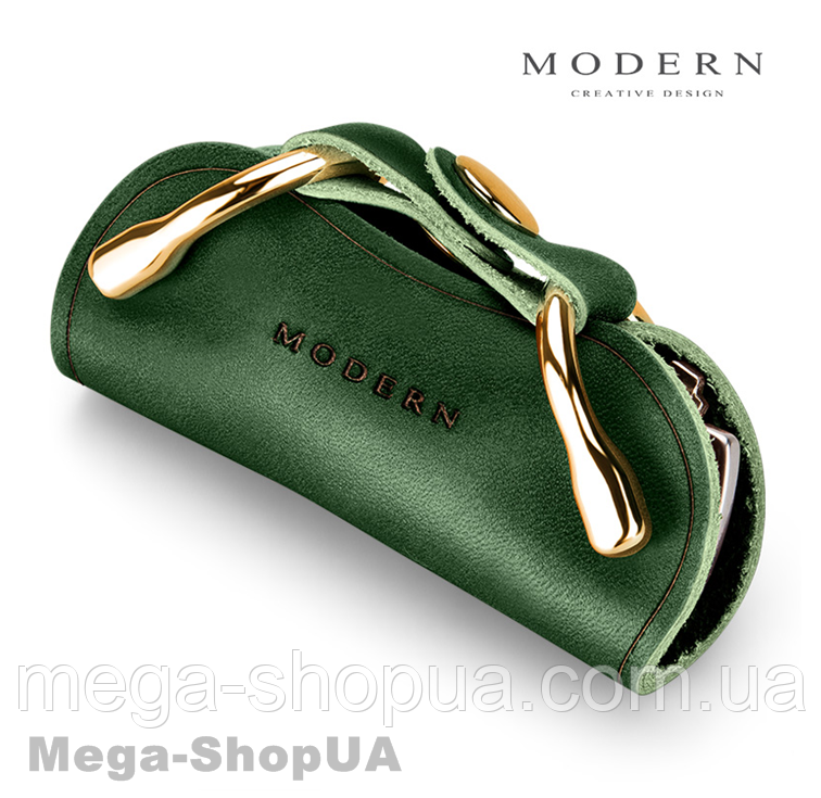 

Ключница чехол для ключей Premium Modern CF43Q Green. Ключниця чохол для ключів, Зелёный