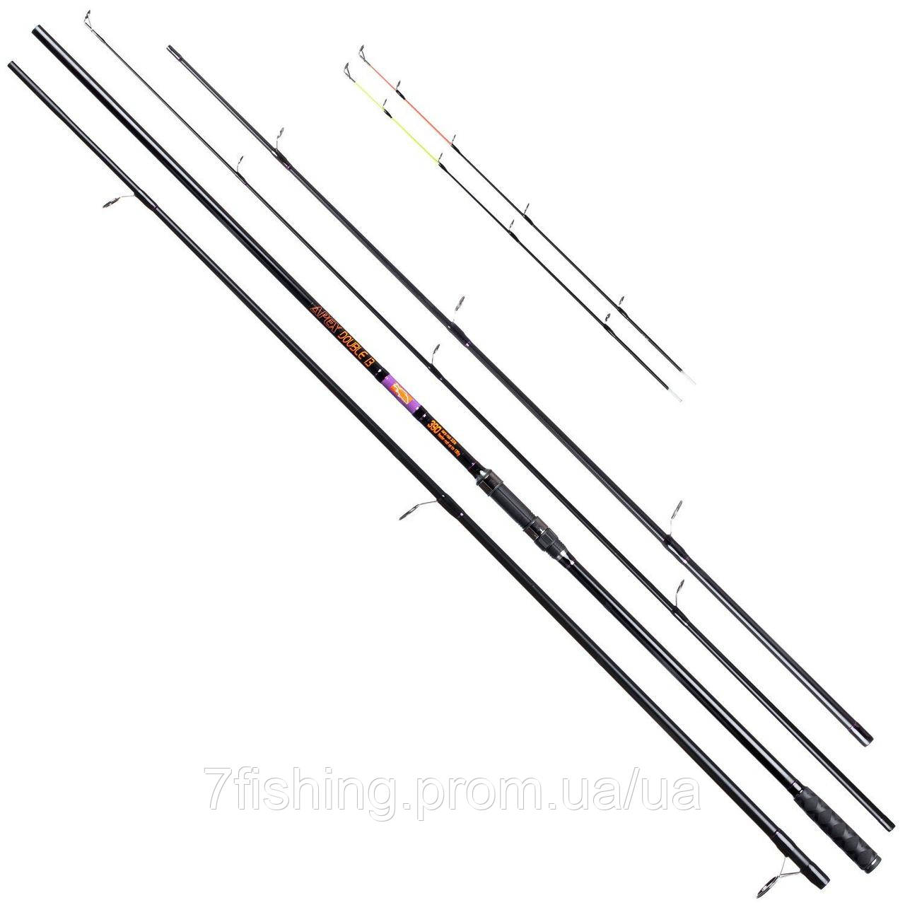

Фідерне вудилище Brain Apex Double 3.0 m 3.0 lbs/max 120g
