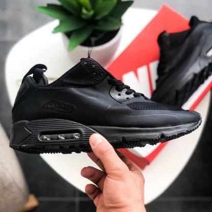 

Мужские кроссовки Nike Air Max 90 Mid Winter Black / Найк Аир Макс 90 Мид Винтер Черные 41, Черный