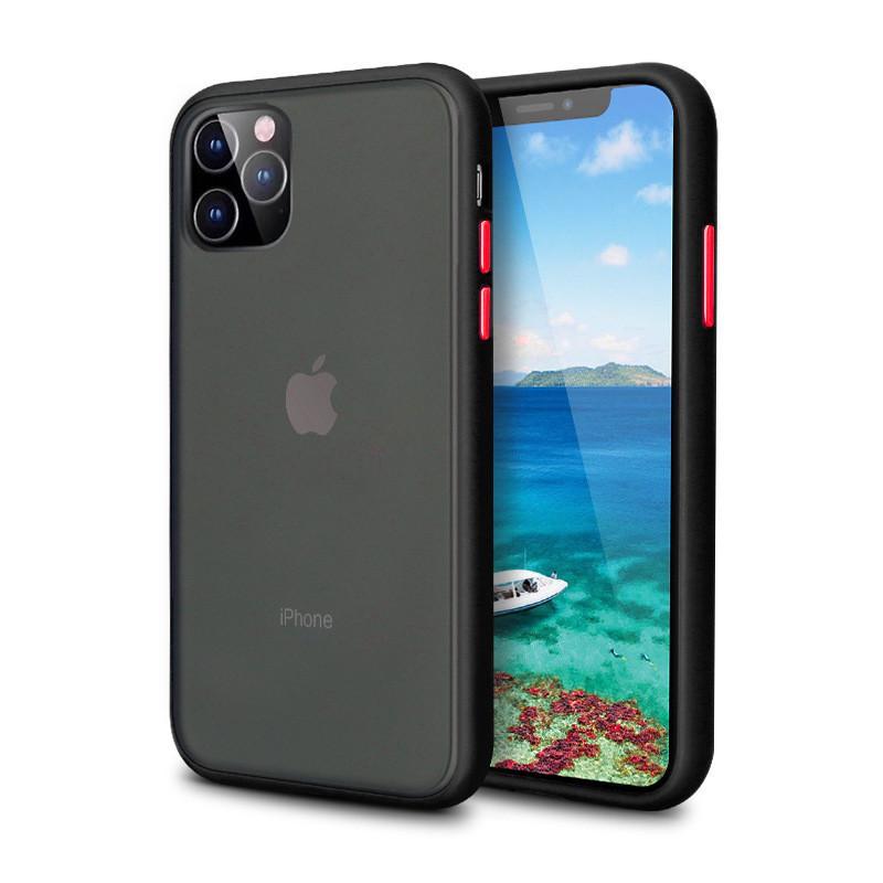 

Чехол накладка xCase для iPhone 11 Gingle series black red, Черный