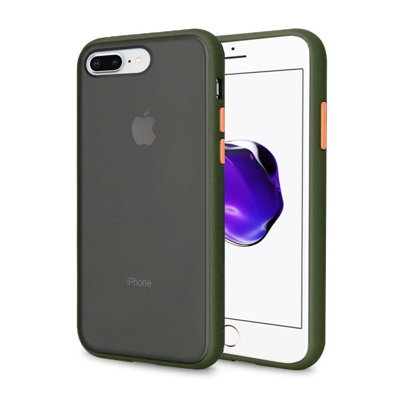 

Чехол накладка xCase для iPhone 7 Plus/8 Plus Gingle series green orange