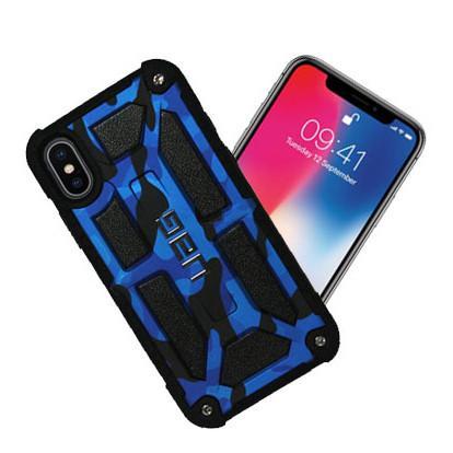

Чехол накладка UAG для iPhone X/XS Monarch Camouflage black-blue, Черно-синий