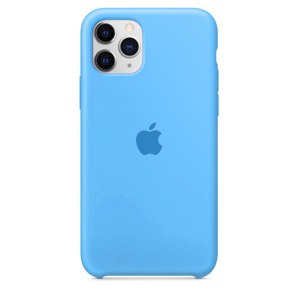 

Чехол накладка xCase для iPhone 11 Pro Silicone Case голубой