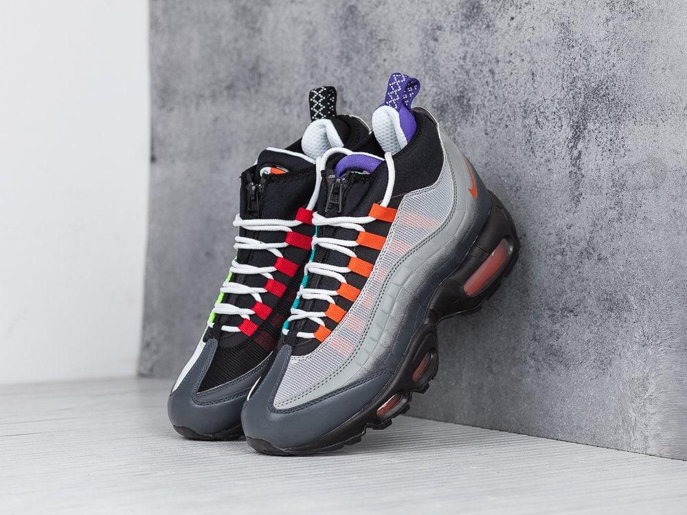 

Мужские кроссовки Nike Air Max 95 Sneakerboot Grey / Найк Аир Макс 95 Сникербут Серые 45, Серый