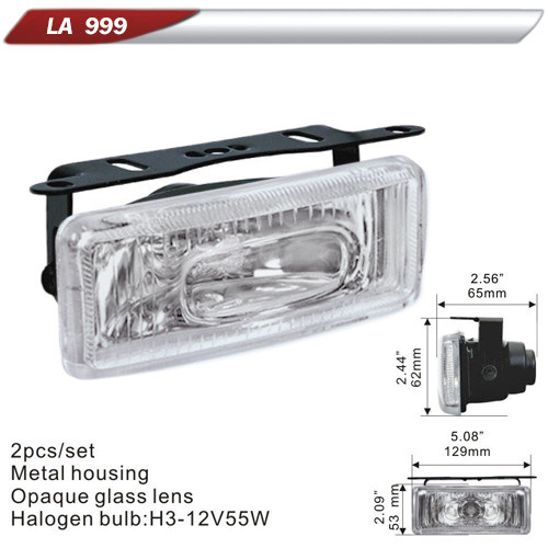 

Фара дополнительная DLAA 999-W/H3-12V-55W/129*53mm (LA 999-W)