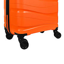 Комплект пластиковых чемоданов из полипропилена : большой, средний, маленький, фото 3