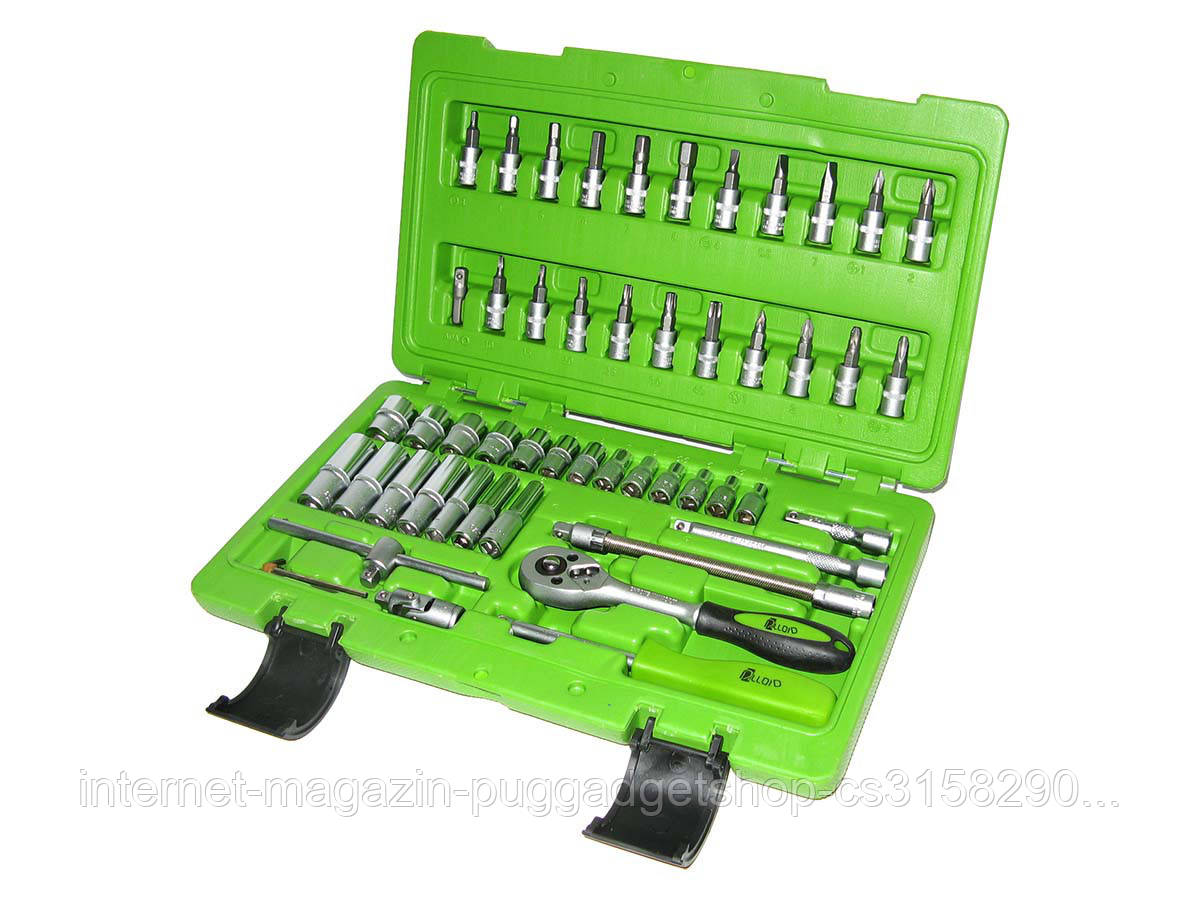 

Набор инструмента 53 пр. 1/4" НГ-4053П Alloid