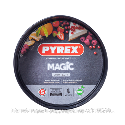 

Форма для выпечки PYREX Magic 20 см со съемным дном (MG20BS6), Черный