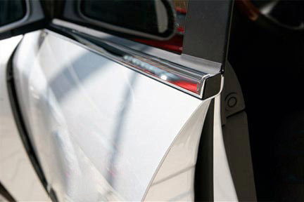 

Mazda 3 2009-2013 гг. Окантовка окон (4 шт, нерж) Седан