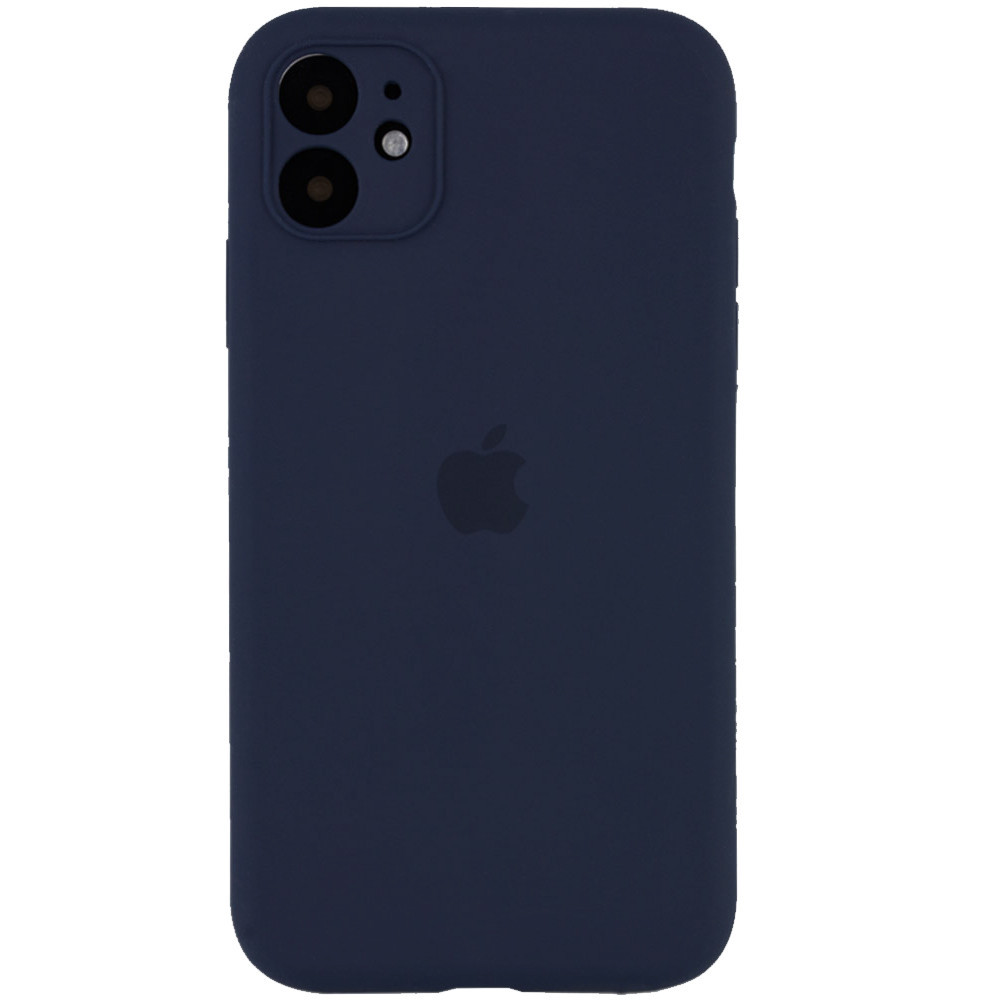 

Чехол Silicone Case Full Camera Protective (AA) для Apple iPhone 12 mini (5.4") Темно-синий / Midnight blue