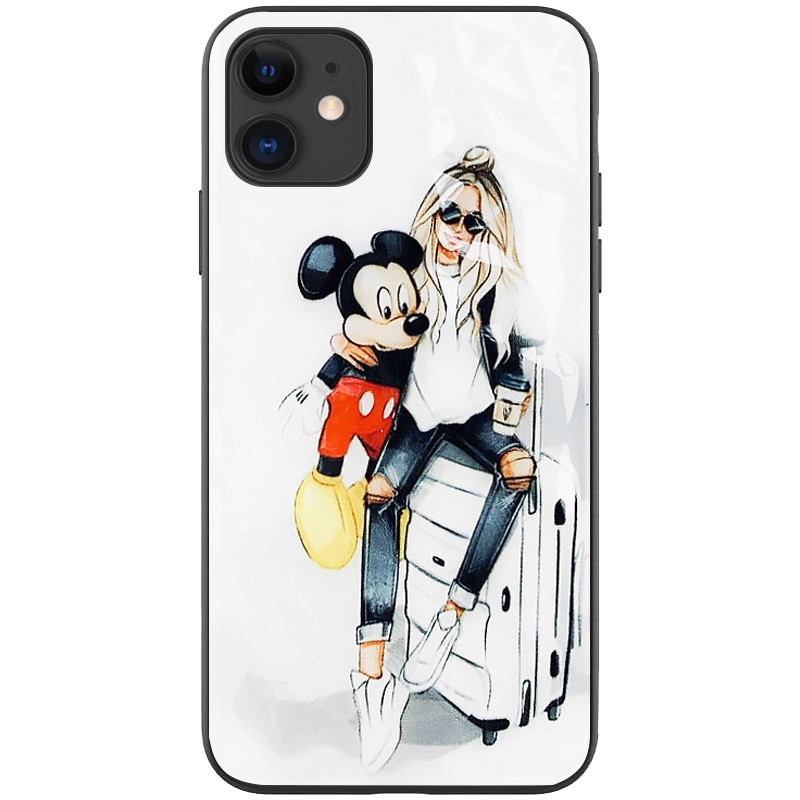 

TPU+PC чехол Prisma Ladies для Apple iPhone 11 (6.1") Mickey