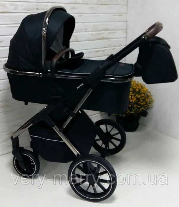 

Универсальная коляска 3 в 1 Carrello Aurora CRL-6502/1 Space Black (черный цвет)