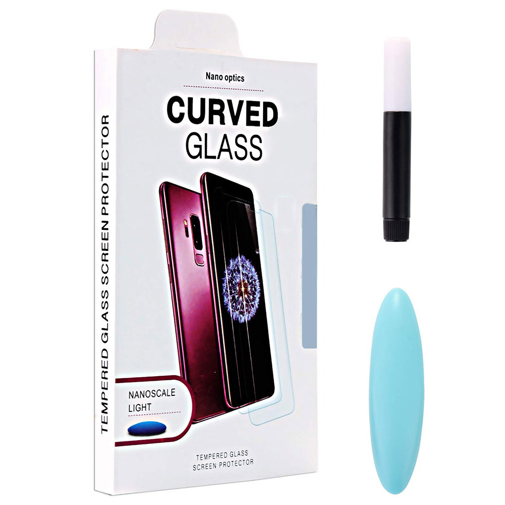 

Защитное стекло Curved Glass с УФ клеем для iPhone 11 Pro Max iPhone XS Max Прозрачный 19799, КОД: 1287480