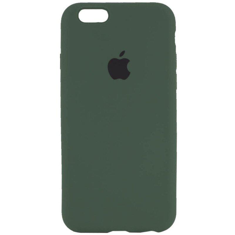 

Чехол Silicone Epik для Apple iPhone 6/6s Army green (880314, Зелёный