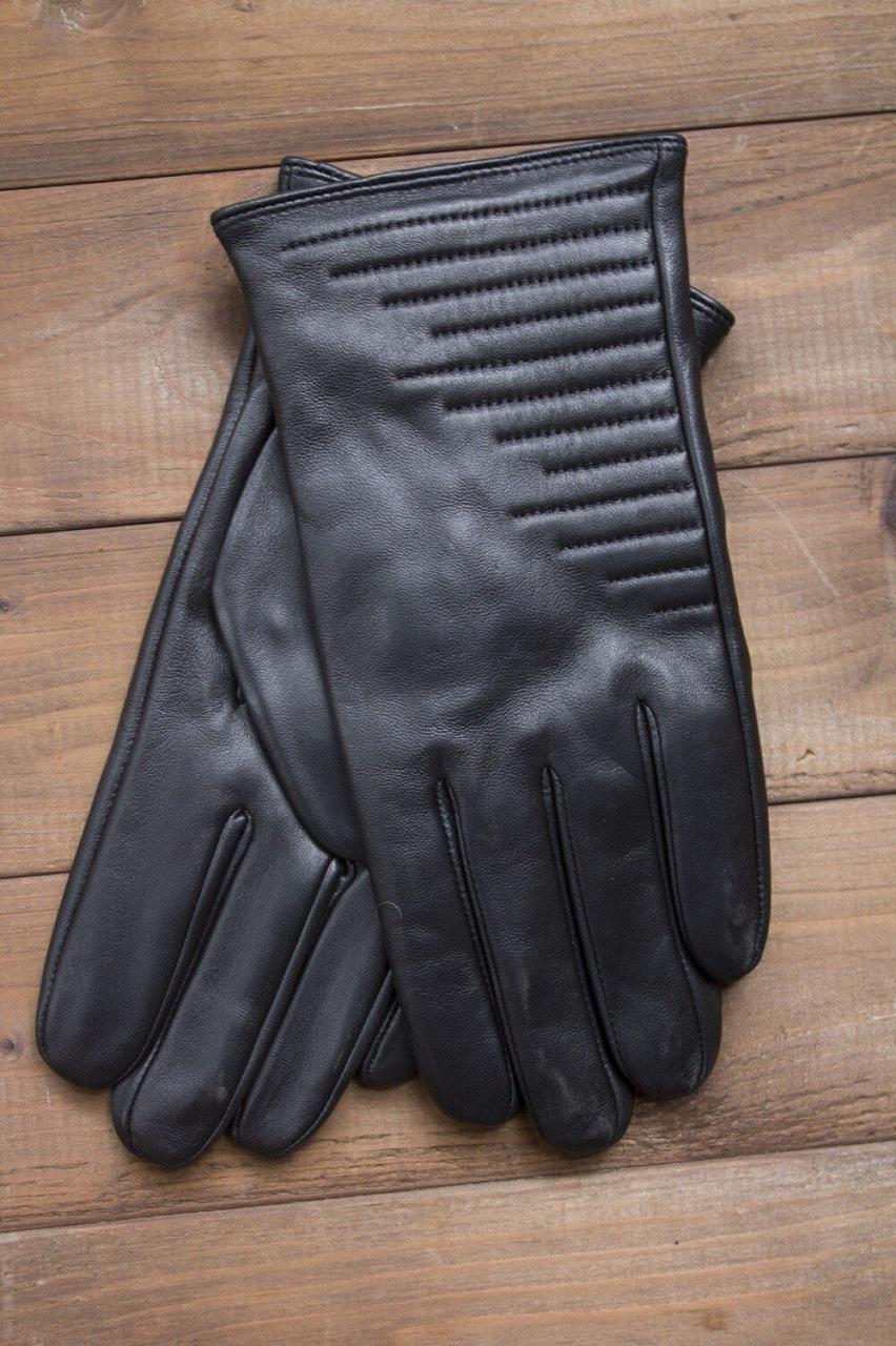 

Мужские сенсорные кожаные перчатки Shust Gloves 935s3, Черный