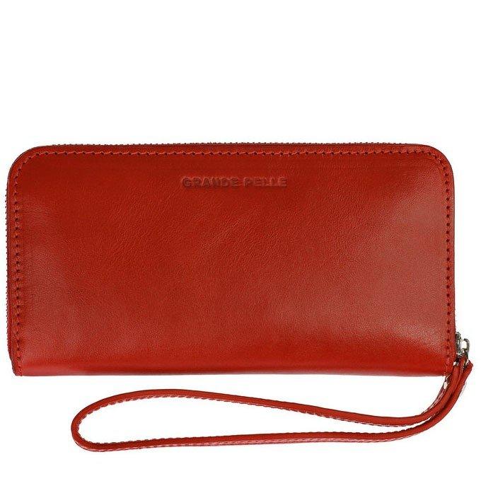 

Женский кожаный кошелек Serpente Grande Pelle 532660, Красный