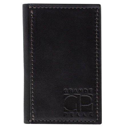 

Кожаный черный CardCase cartolina Grande Pelle 303110