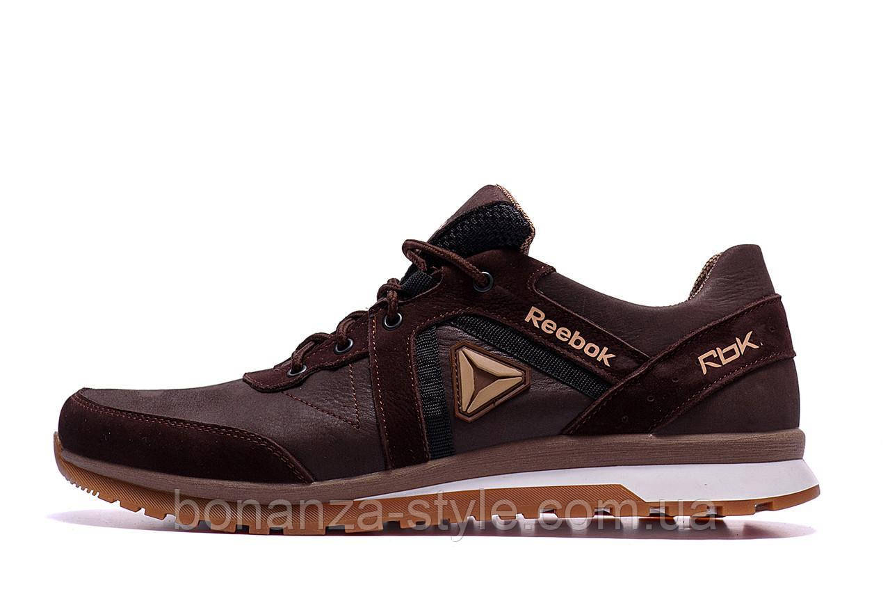 

Мужские кожаные кроссовки Rbk SPRINT TR Brown демисезон, Коричневый