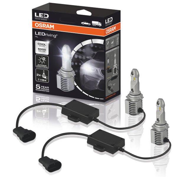 

Комплект диодных ламп OSRAM 9506CW LEDriving HB4 14W 12-24V P22D 6000K