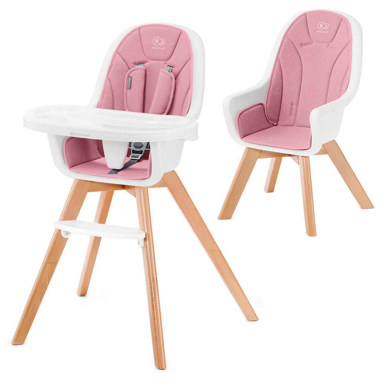 

Стульчик для кормления Kinderkraft Tixi Pink (KKKTIXIPNK0000, Розовый