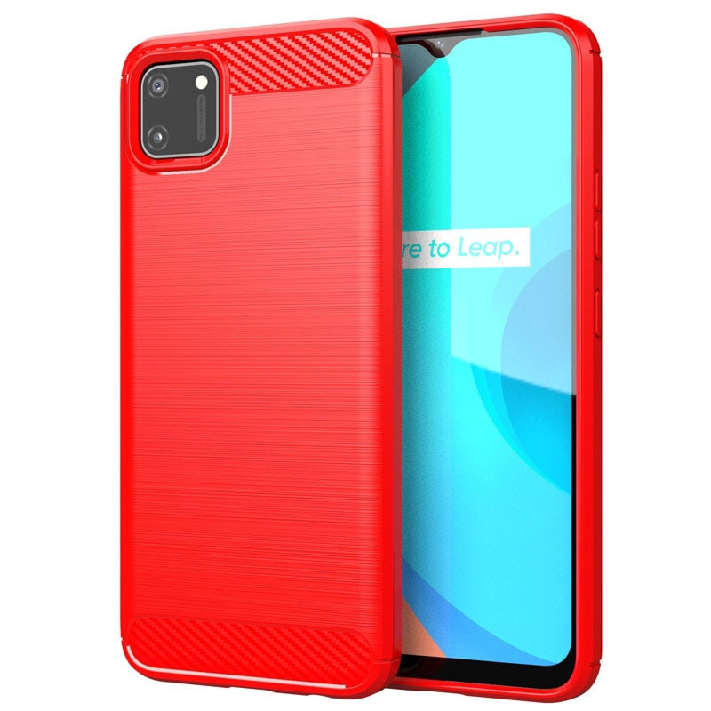 

TPU чехол Slim Series для Realme C11, Красный