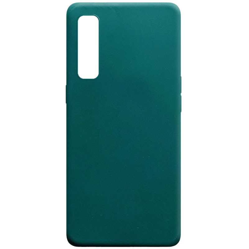 

Силиконовый чехол Candy для Oppo Reno 3 Pro Зеленый / Forest green