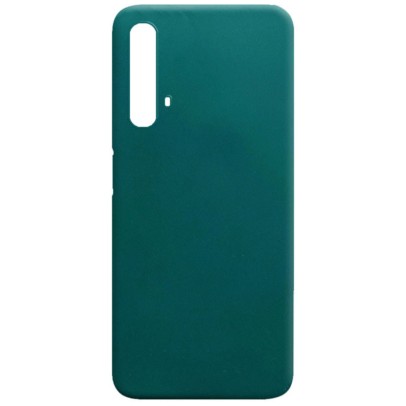 

Силиконовый чехол Candy для Realme X3 SuperZoom / X3 / X50 Зеленый / Forest green