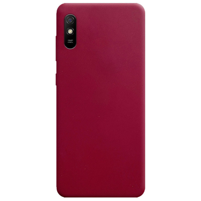 

Силиконовый чехол Candy для Xiaomi Redmi 9A Бордовый