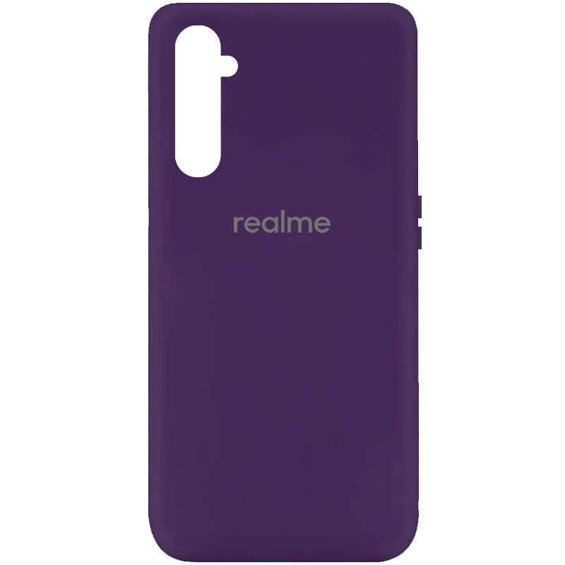 

Чехол Silicone Cover My Color Full Protective (A) для Realme 6 Pro Фиолетовый / Purple