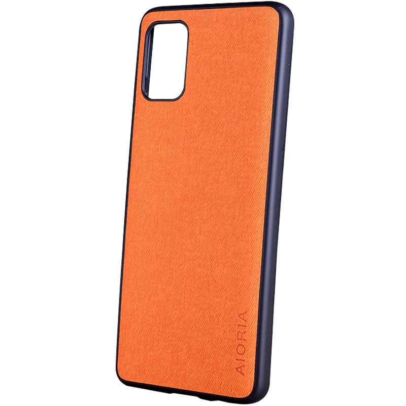 

Чехол AIORIA Textile PC+TPU для Samsung Galaxy A31, Оранжевый