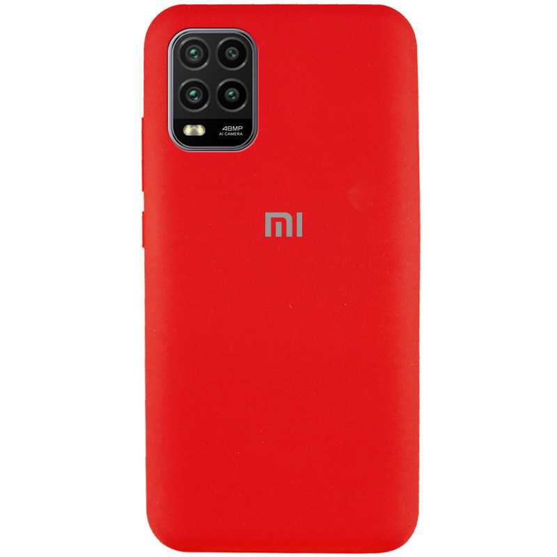 

Чехол Silicone Cover Full Protective (AA) для Xiaomi Mi 10 Lite Красный / Red