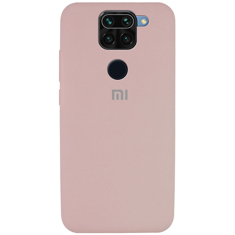 

Чехол Silicone Cover Full Protective (AA) для Xiaomi Redmi Note 9 / Redmi 10X, Розовый / pink sand