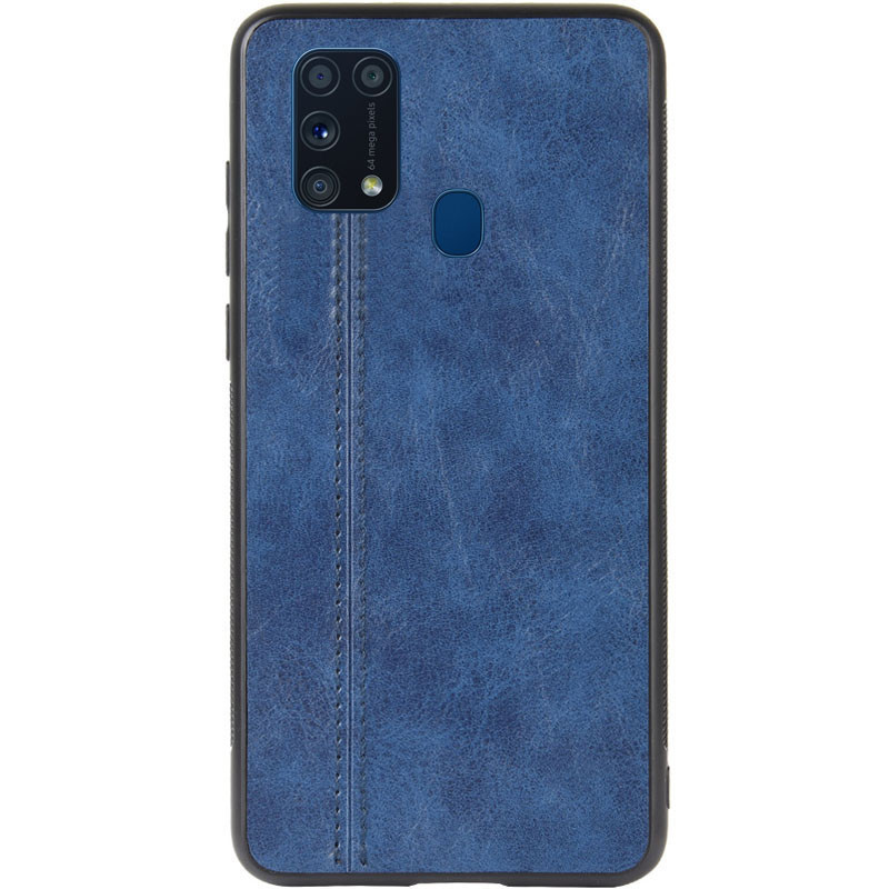 

Кожаный чехол Line для Samsung Galaxy M31 Синий