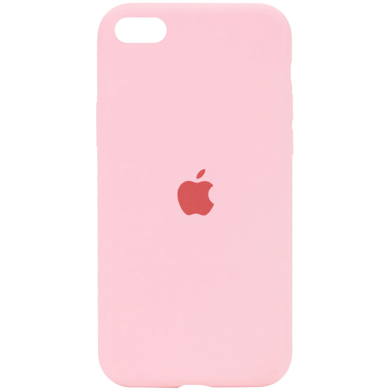 

Чехол Silicone Case Full Protective (AA) для Apple iPhone SE (2020, Розовый / peach