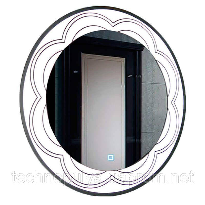 

Зеркало круглое с LED подсветкой SmartWorld Yara 90х90х3 см (1032-d5-90x90)