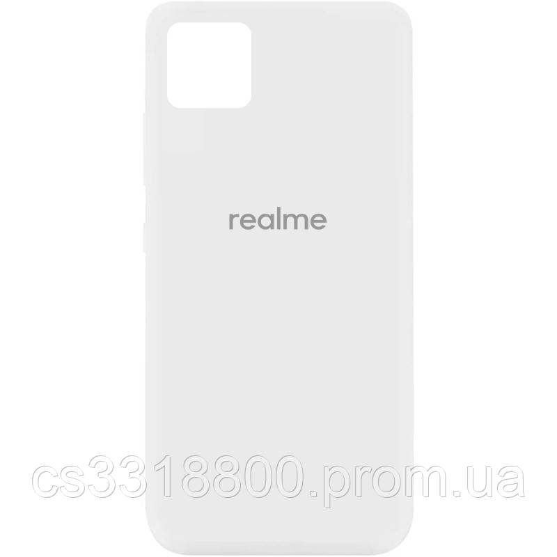 

Чехол Silicone Cover My Color Full Protective (A) для Realme C11, Белый / white