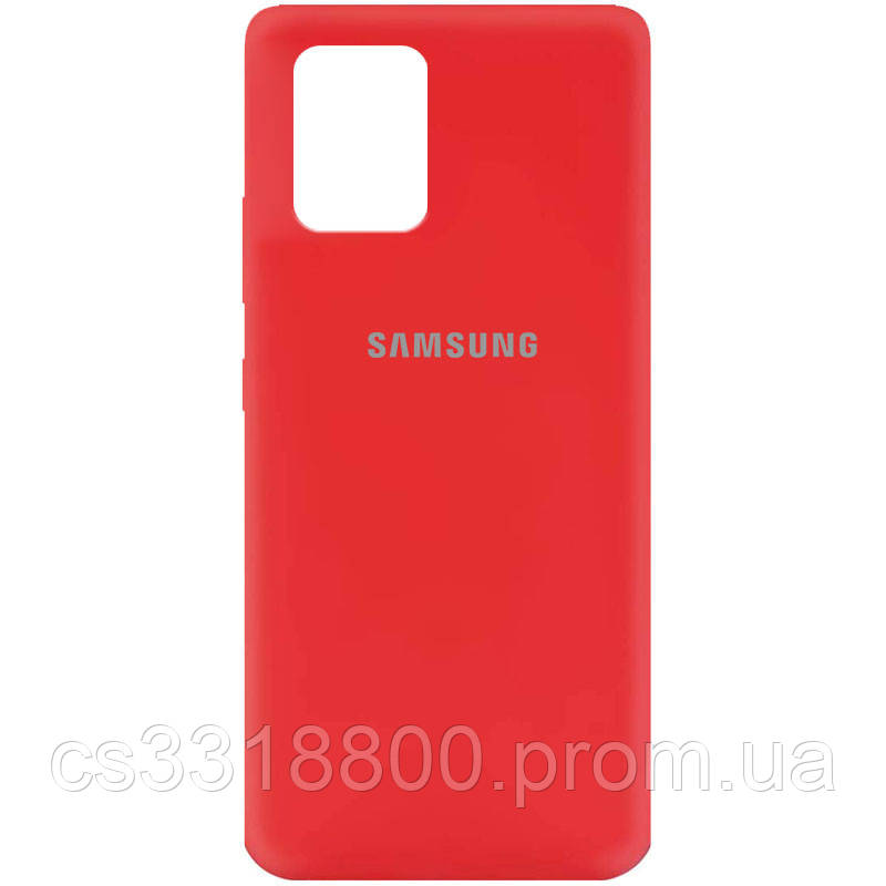 

Чехол Silicone Cover My Color Full Protective (A) для Samsung Galaxy S10 Lite, Красный / red