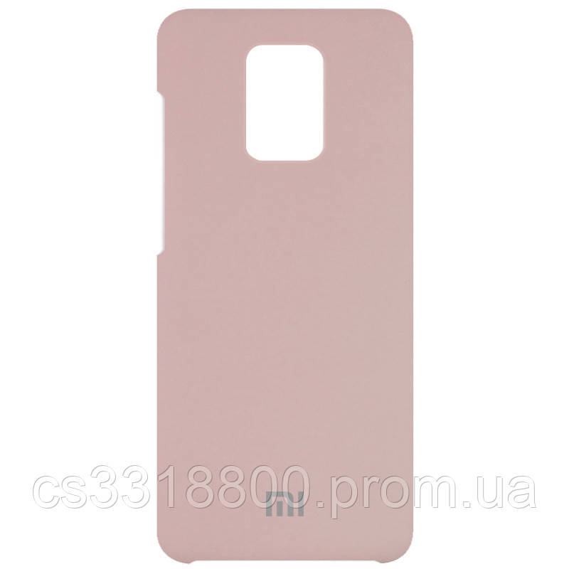 

Чехол Silicone Cover (AAA) для Xiaomi Redmi Note 9s / Note 9 Pro / Note 9 Pro Max, Розовый / pink sand