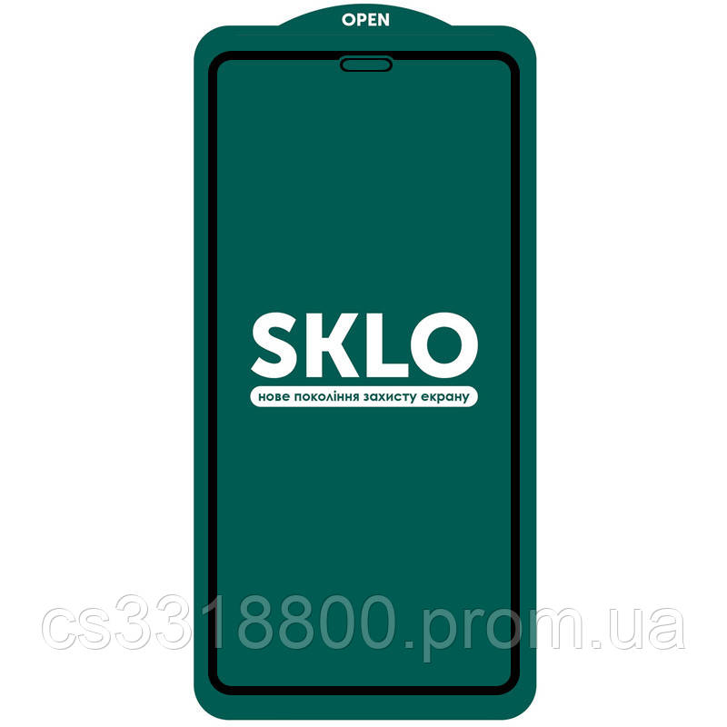 

Защитное стекло SKLO 5D (full glue) (тех.пак) для Apple iPhone 12 Pro / 12 (6.1"), Черный