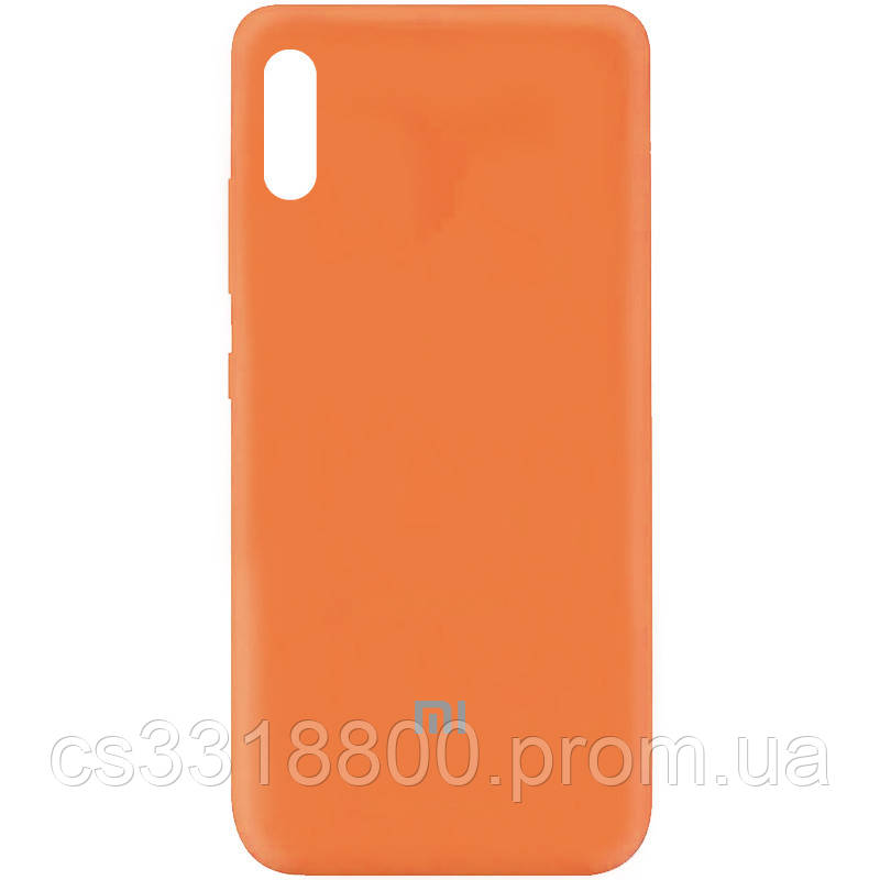 

Чехол Silicone Cover My Color Full Protective (A) для Xiaomi Redmi 9A, Оранжевый / orange