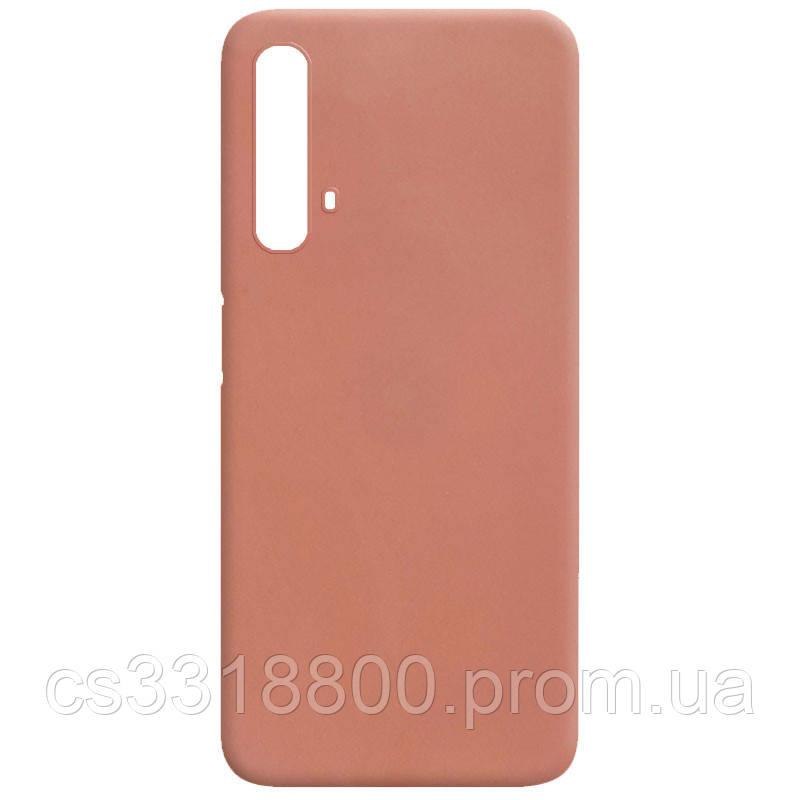 

Силиконовый чехол Candy для Realme X3 SuperZoom / X3 / X50, Rose gold