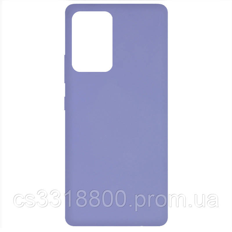 

Чехол Silicone Cover Full without Logo (A) для Samsung Galaxy A72 4G / A72 5G, Сиреневый / dasheen