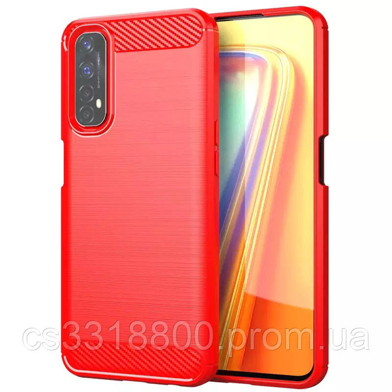 

TPU чехол Slim Series для Realme 7, Красный