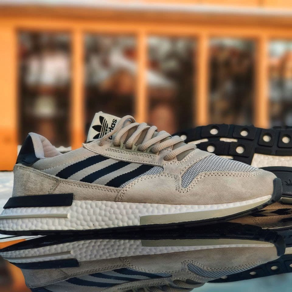 

Adidas ZX 500 Beige | кроссовки мужские; бежевые; весенние/осенние/летние, Бежевый