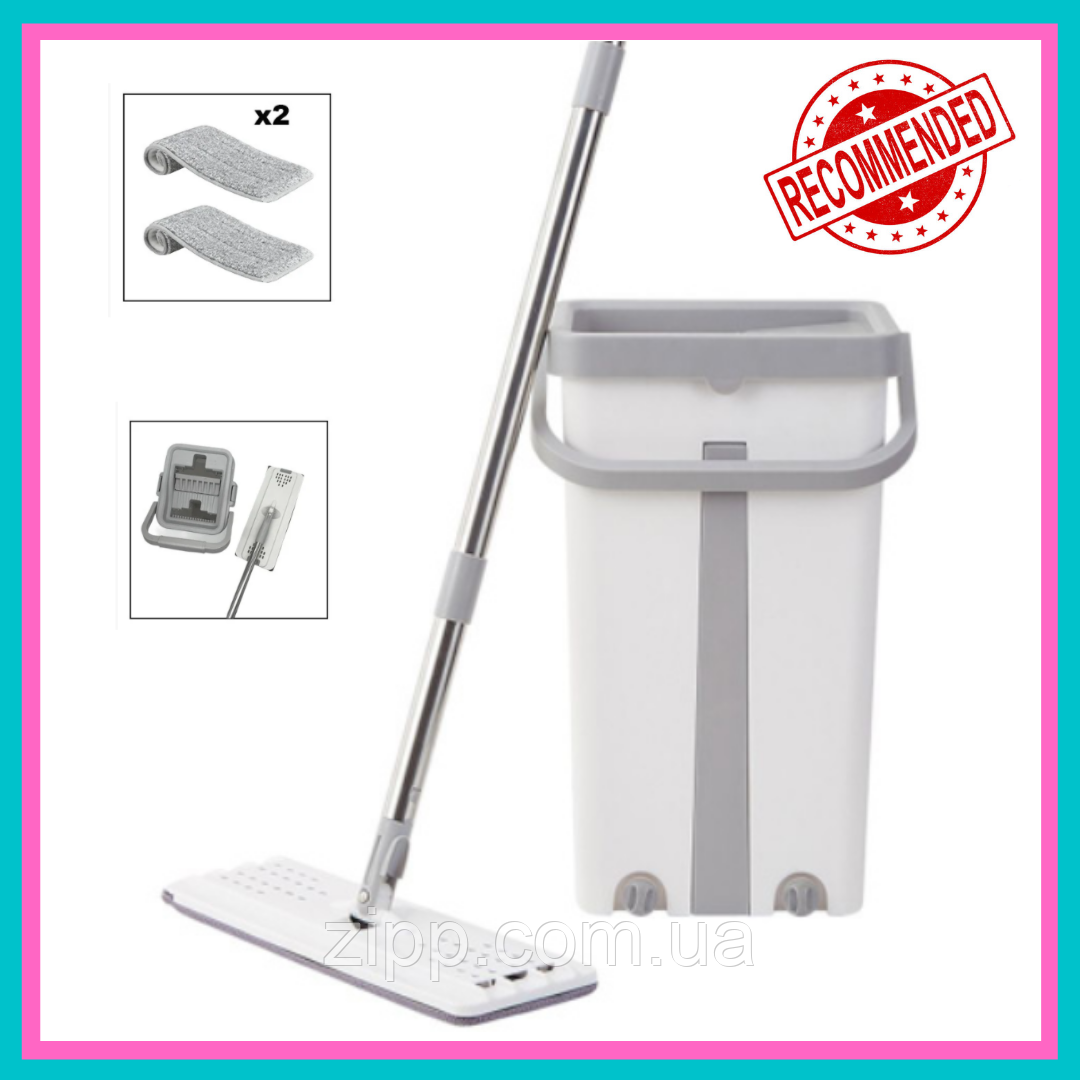 

Швабра с отжимом Scratch Cleaning Mop Моющая для уборки и мытья пола