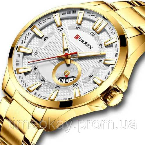 

Curren 8372 Gold-White