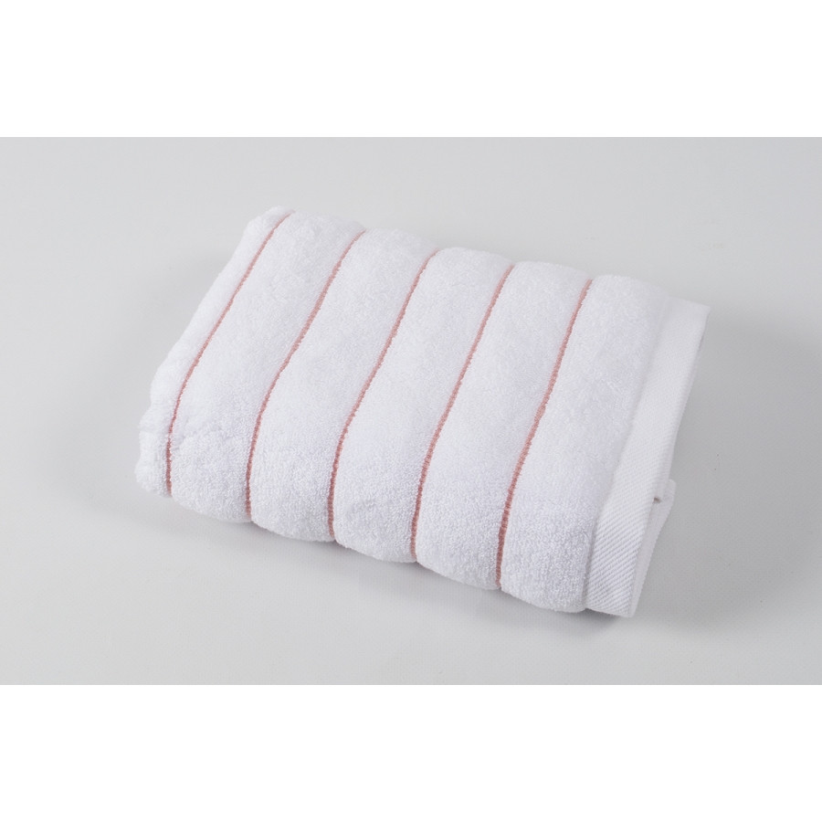 

Полотенце Irya - Wendy microcotton beyaz-a.pembe розовый 70*130