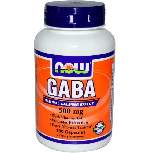 

NOW Foods GABA М500 МГ - 100 ВЕГАН КАП